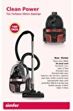 Simfer SİMFER SK-6302 YATAY SÜPÜRGE KIRMIZI SK-6302K