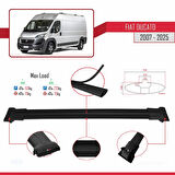Fiat Ducato 3 2007 ve Sonrası ile Uyumlu FLY Model Ara Atkı Tavan Barı Siyah 2 Adet