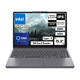 Lenovo IdeaPad Slim 3 15IRH10 i5-13420H 40 GB 512 GB SSD UHD Graphics 15.3" WUXGA FreeDos Notebook 83K1004ETRAT11
