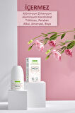 INCIA %100 Doğal Roll On Deodorant Kadınlar İçin Ter Kokusu Önleyici Lekesiz 50 ml