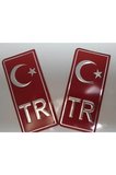 Tr Plaka Yapıştırma 2 Li