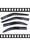 Citroen C4 Mügen Cam Rüzgarlığı Hb 2005-2010 Arası 4 Lü Set