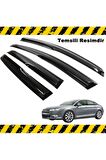 Citroen C5 Mügen Cam Rüzgarlığı Sedan 2008 - 2015 Arası 4 Lü Set