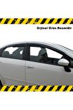 Fiat Linea Mügen Cam Rüzgarlığı 2007-2019 Arası 4 Lü Set