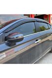 Honda City Mügen Cam Rüzgarlığı 2021 Sonrası Kasalar 4 Lü Set Mügen Cam Rüzgarlığı -
