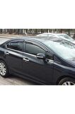 Honda Civic Mügen Cam Rüzgarlığı 2012 2016 Arası 4'lü