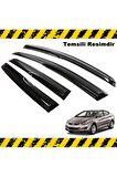 Hyundai Elantra Mügen Cam Rüzgarlığı 2011 - 2015 Arası 4 Lü Set