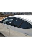 Hyundai Elantra Mügen Cam Rüzgarlığı 2011-2015 Arası 4 Lü Takım