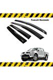 Mitsubishi L200 Mügen Cam Rüzgarlığı 2007 -2013 Arası  Uyumlu 4 Lü Set