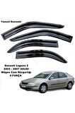 Renault Laguna 2 Mügen Cam Rüzgarlığı 2003-2007 Arası Kasalar 4 Lü Cam Rüzgarlığı -