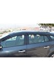 Renault Megane 3 Mügen Cam Rüzgarlığı Stw 2010-2016 Arası 4 Lü Takım