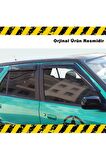 Skoda Felicia Mügen Cam Rüzgarlığı Tüm Kasalara Uyumlu 4 Lü Set
