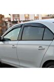 Skoda Rapid Sedan Mügen Cam Rüzgarlığı 2012 Sonrası 4 Lü Takım -