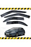 Toyota Auris Mügen Cam Rüzgarlığı 2013-2020 Arası 4 Lü Takım