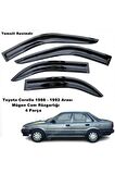 Toyota Corolla Mügen Cam Rüzgarlığı Fındık Kasa 1988-1992 Arası Kasalar 4 Lü Cam Rüzgarlığı - caraks