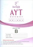 AYT Denemesi B Kitapçık 901802 Karekök Yayınları