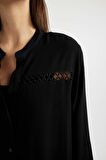 DeFacto Regular Fit Baskılı Plaj Elbisesi-Fall in Love C2037AX24SMBK27