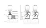 Grundfos CMBE TWIN 3-62 I-U-C-C-D-A Hidrofor