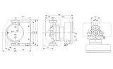 Grundfos MAGNA1 25-120 180 Frekans Konvertörlü Sirkülasyon Pompası