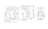 Grundfos MAGNA1 32-120 F 220 Frekans Konvertörlü Sirkülasyon Pompası
