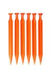 Evolite E-5551 - Arancio ABS Çadır Kazığı - 23cm 6 Adet