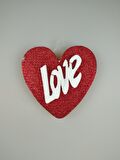 STRAFOR KALP KIRMIZI LOVE 13CM X 13CM