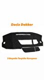 DACİA DOKKER 3 BOYUTLU VİP DERİ TORPİDO KORUYUCU