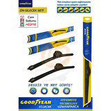 Good Year Fiat Doblo 2010-2023 Supermute 2'li Muz Tipi Ön Silecek Seti
