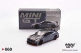 Mini GT MGT00868 1/64 Nissan GT-R Nismo 2024 NISMO Stealth Gray