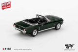 Mini GT MGT01166 1/64 Ford Mustang Convertible 1964 Highland Green