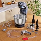 Karaca Multichef Ultra 2000W 7 Litre Stand Mikser Anthracite