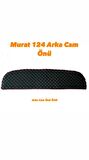 Vip Deri Kapitone Desen Murat 124 Torpido Koruyucu Ve Murat 124 Arka Cam Önü Örtü Set