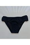Siyah Kalın Kenarlı Dar Kalıp Bikini Altı