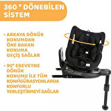 Chicco SEAT2FIT Air I-Size Oto Koltuğu Gr.0+/1, Siyah