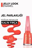 Flormar Jelly Look Yüksek Pigmentli & Parlak Bitişli Jel Görünümlü Oje
