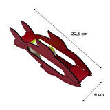 Evyora®  Kediler İçin Ahşap 2 Toplu Eğimli  Sevimli Balık Şeklinde Eğitim Amaçlı Oyuncak