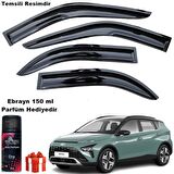 Hyundai Bayon Mügen Cam Rüzgarlığı 2020 Sonrası 4 Lü Takım Koku Hediyeli