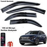 Hyundai Tucson Mügen Cam Rüzgarlığı 2021 Sonrası 4 Lü Takım Koku Hediyeli
