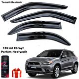 Mitsubishi Asx Uyumlu  Mügen Cam Rüzgarlığı 2010 - 2015 Arası 4 Lü Takım Koku Hediyeli