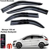 Renault Megane 3 Mügen Cam Rüzgarlığı Stw 2010-2016 Arası 4 Lü Takım Koku Hediyeli