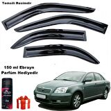 Toyota Avensis Mügen Cam Rüzgarlığı 2003 - 2009 Arası 4 Lü Takım Koku Hediyeli