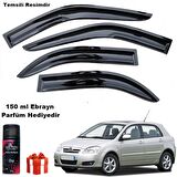 Toyota Corolla Hb Mügen Cam Rüzgarlığı 2001-2007 Arası 4 Lü Takım Koku Hediyeli