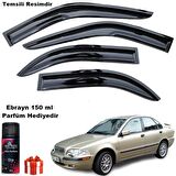 Volvo S40 Mügen Cam Rüzgarlığı 1997 - 2004 Arası 4 Lü Takım Koku Hediyeli