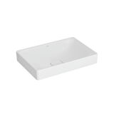 VitrA Metropole 7535B001-1398 Dikdörtgen Çanak Lavabo, 60cm, Mat Beyaz