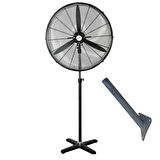 Rubenis Rbs700 Plus Kumandalı Sanayi Tipi Ayaklı ve Duvar Tipi Endüstriyel Vantilatör 75 cm 30 inç