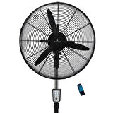 Rubenis Rbs700 Plus Kumandalı Sanayi Tipi Ayaklı ve Duvar Tipi Endüstriyel Vantilatör 75 cm 30 inç
