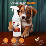 %100 Bitkisel Kedi & Köpek Alanları Çok Amaçlı Yüzey Temizleyici & Leke Çıkarıcı 1 Litre