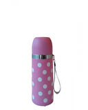 Sema Baby Puantiyeli Bebek Termosu 350 ml - Pembe