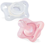 Chicco PhysioForma Mini Soft 2'li Emzik 2-6 Ay Kız