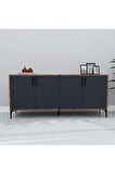 Mezza 1662 Ares Modern Konsol 180 Cm Hat - Antrasit